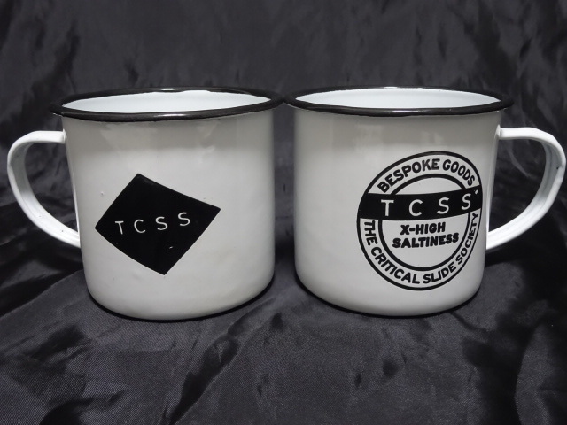 新品 TCSS MUG CUP / ティーシーエスエス ホーロー マグカップ ２個セット アンティーク仕上げ メンズ レディース