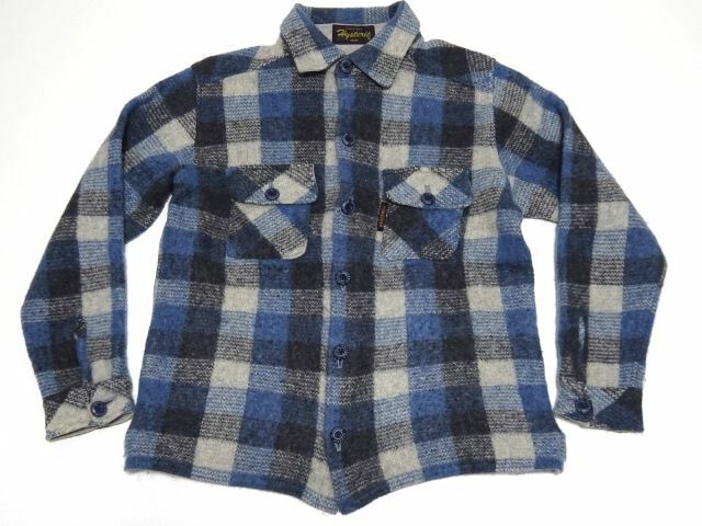 HYSTERIC GLAMOUR 90s‐00s vintage original CHECK SHIRT / ヒステリックグラマー チェックシャツ 裏スウェット当て アーカイブ メンズ