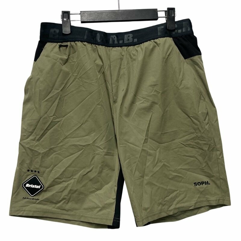 FCRB 23SS 品番FCRB-230041 STRETCH LIGHT WEIGHT EASY SHORTS ショーツ カーキ サイズL 正規品 / 32304