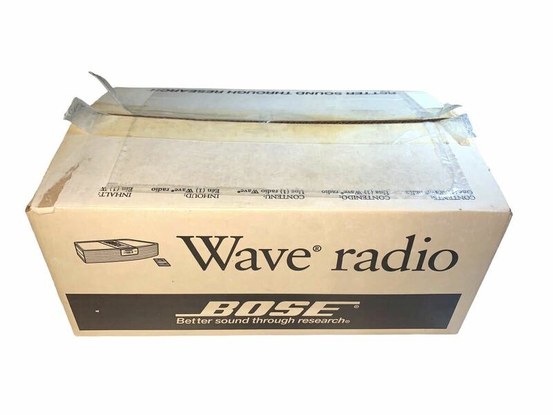 デッドストック　ほぼ未使用　BOSE　ボーズ　AWR1-0W　WAVE RADIO　ウェーブレディオ　ウェーブラジオ