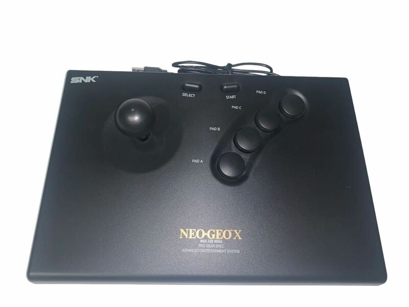 極美品　ネオジオX NEO-GEO X MAX330mega スティック　コントローラー