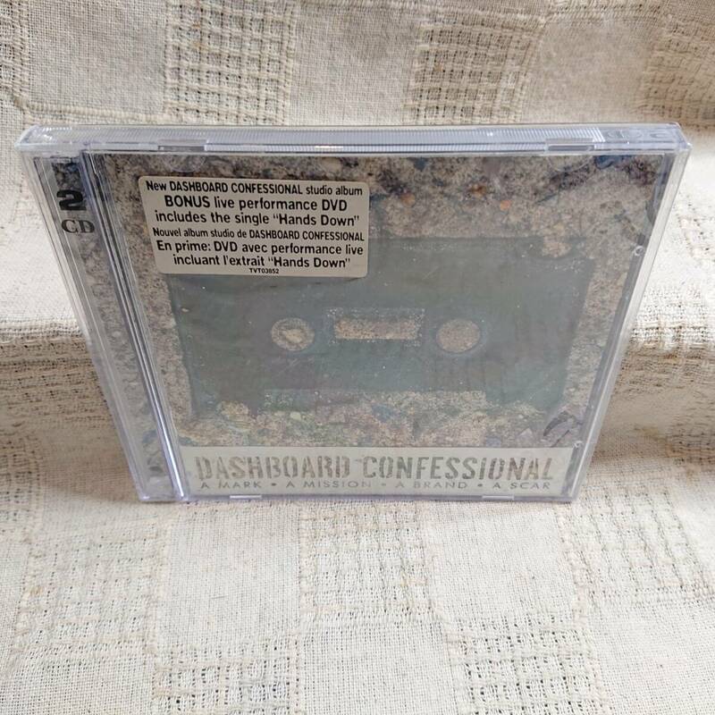 DASHBOARD CONFESSIONAL　Mark a Mission a Brand a Scar　ダッシュボード・コンフェッショナル　CD　送料定形外郵便250円発送