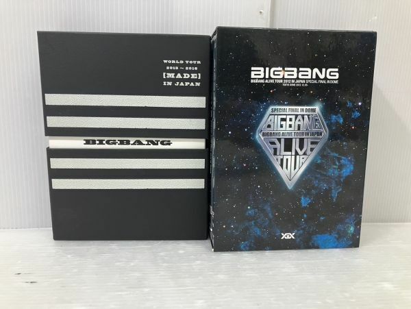 HS083-240331-017【中古】ライブDVD BIGBANG 2本セット 8枚組 AVEX ワールドツアー2015 アライブツアーinジャパン2012