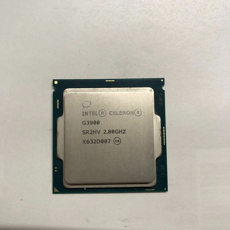 Intel Celeron G3900 2.80GHz SR2HV /p9