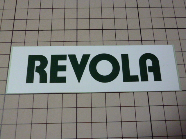 REVOLA ステッカー (121×35mm)