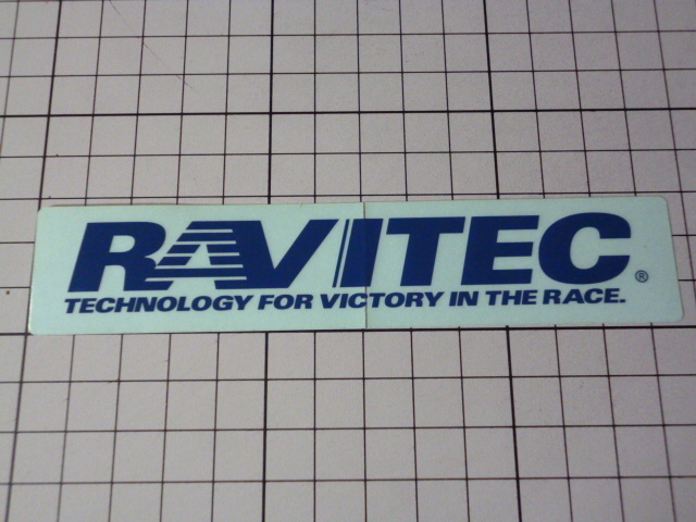 正規品 RAVITEC ステッカー (136×28mm)
