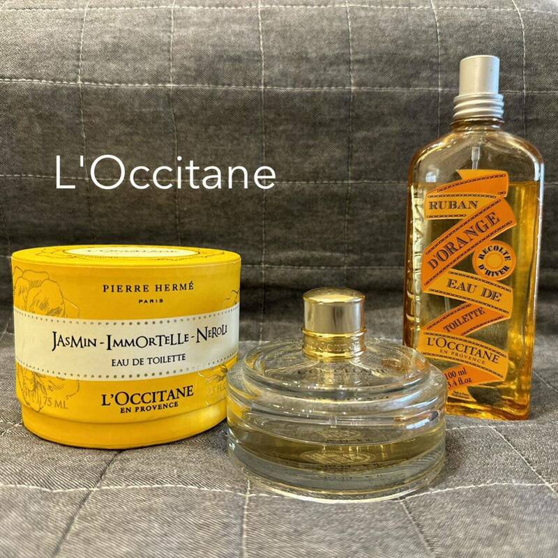L'Occitane ロクシタンJI ジャスミンイモーテルネロリ オードトワレ 75ml ピエールエルメ / オレンジリボン 100ml 香水