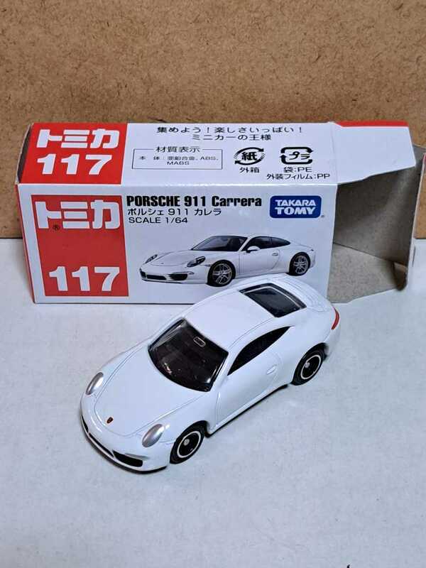 117 ポルシェ 911 カレラ TAKARA TOMY ロゴ ベトナム製 開封品 トミカ ミニカー