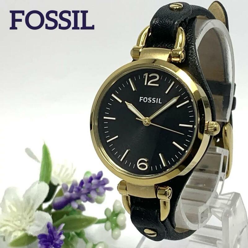 308 FOSSIL フォッシル レディース 腕時計 クオーツ式 新品電池交換済 人気 希少