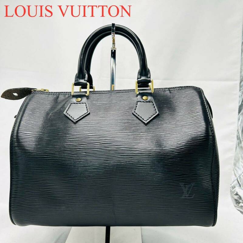 LOUIS VUITTON ヴィトン ハンドバッグ スピーディ25 エピ　黒　ブラック　レザー ミニボストンバッグ バッグ 