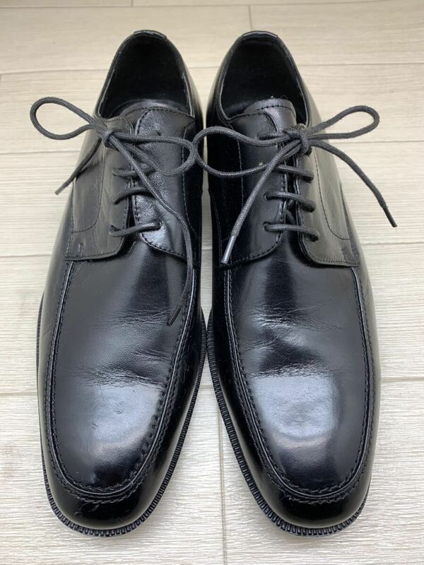 ★靴★ MR.BROWN 革靴 24㎝ EEE 3E メンズ 中古 黒 現状品 日本製 ビジネスシューズ 