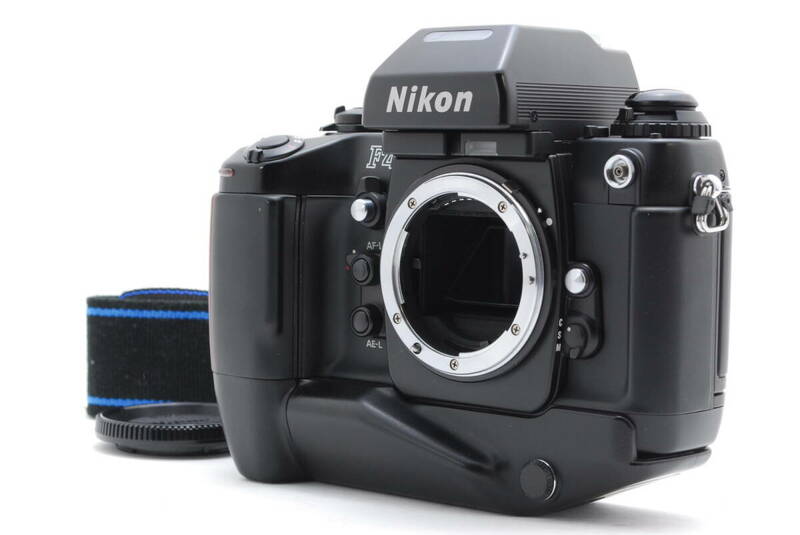 【良品】 Nikon F4S 35mm SLR Film Camera Black Body MB-21 ニコン 一眼レフ カメラ ボディ #1293