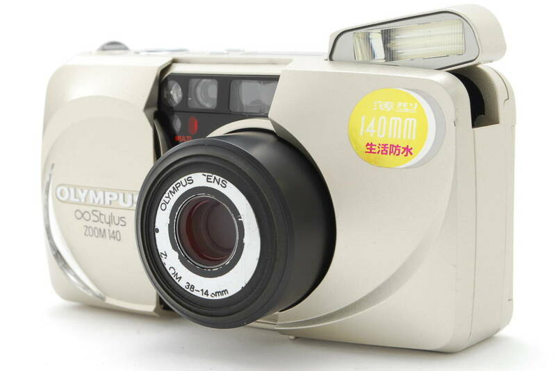 【美品】 Olympus Stylus Zoom 140 Point & Shoot 35mm Film Camera オリンパス コンパクト フィルムカメラ #1298