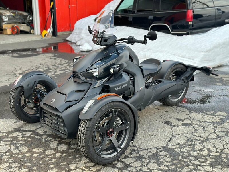 ★実働! BRP Can-Am Ryker Sport 900ACE カンナム ライカースポーツ 900 3気筒 900cc 3輪 F2KE オートマ 低走行 CVT 2019年製 トライク