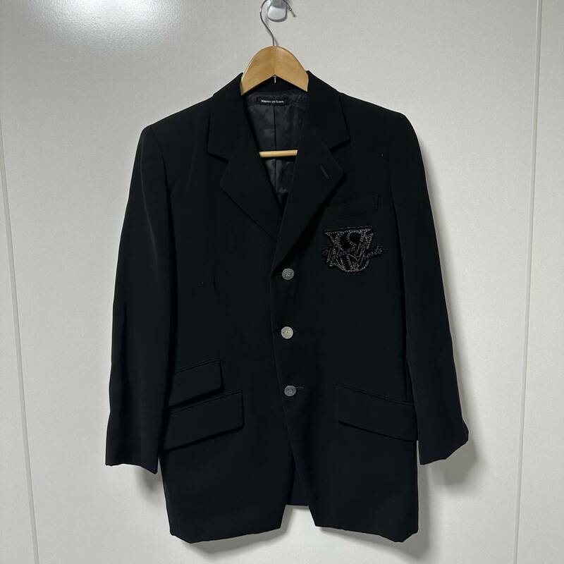 バレンザスポーツ VALENZA PO SPORTS ジャケット 長袖 42 L 黒 ブラック ラインストーン (RF-052)