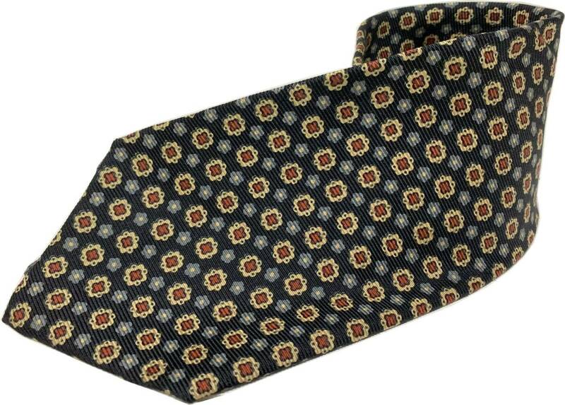 アメリカ製 ポロ ラルフローレン ネクタイ 紺 ネイビー polo ralph lauren necktie made in usa シルク silk 米国製 