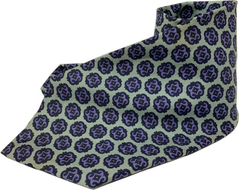 60年代 英国製 アバクロンビー&フィッチ ネクタイ abercrombie＆fitch ヴィンテージ vintage necktie made in england イギリス ブルー系 