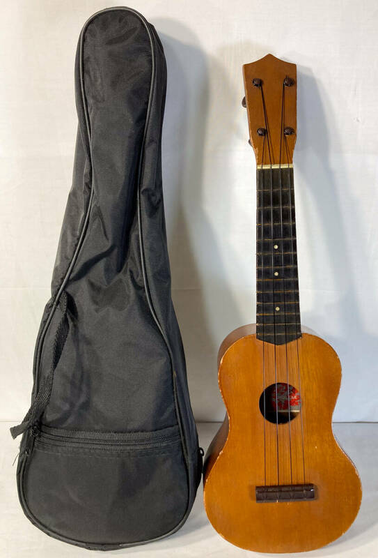ウクレレ hawaii レトロ ヴィンテージ フラダンス 趣味 楽器 機材 インテリア アンティーク 音楽 ukulele【0311.15】