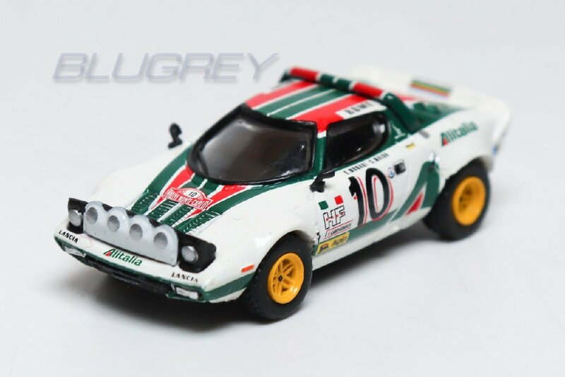 ブレキナ 1/87 ランチア ストラトス HF #10 アリタリア 1976 BREKINA Lancia Stratos HF Alitalia ミニカー HOスケール