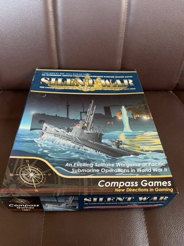 当時物 海外版 Compass games SILENT WAR（検）ボードゲーム ウォーゲーム シュミレーションゲーム