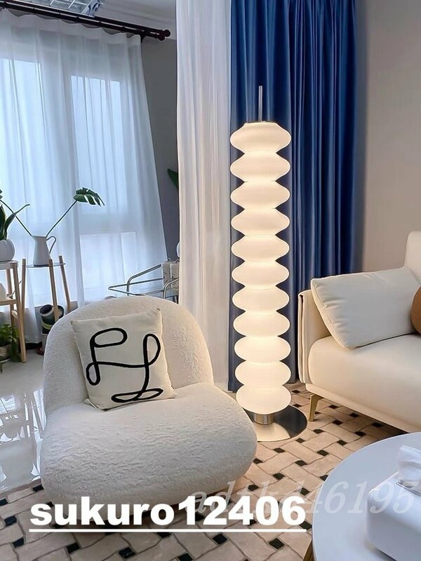 デンマークデザイナー 照明フロアランプ 照明器具 間接照明 LED 雰囲気　リビング　 インテリア 寝室フロアライト