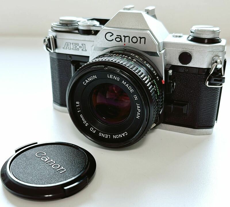 Canon フィルムカメラ AE‐1 FD 1.8 50mm 【動作品】