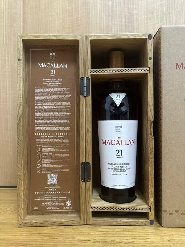 【激レア 免税店限定】マッカラン カラーコレクション 21年 MACALLAN 数量限定 WHISKY ウイスキー 