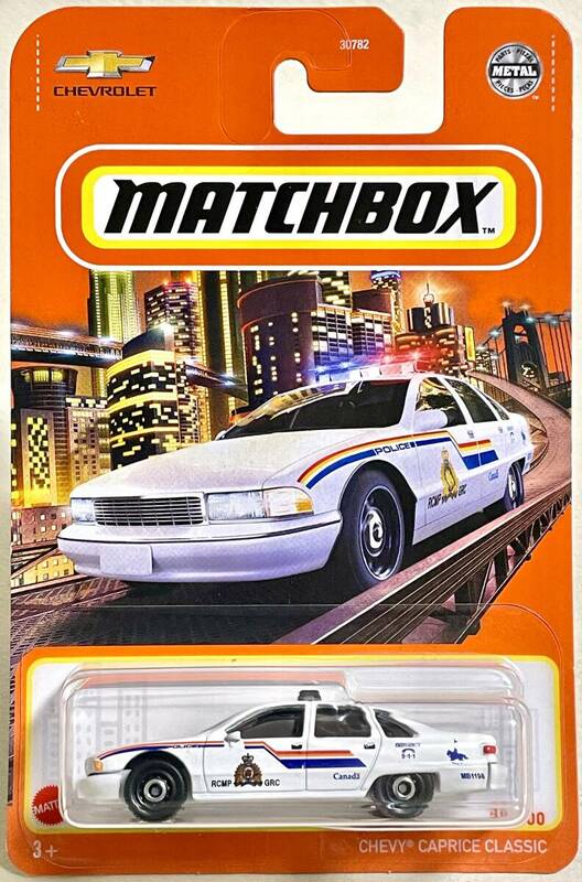 マッチボックス（ MATCHBOX ）シボレー カプリス クラシック ポリスカー