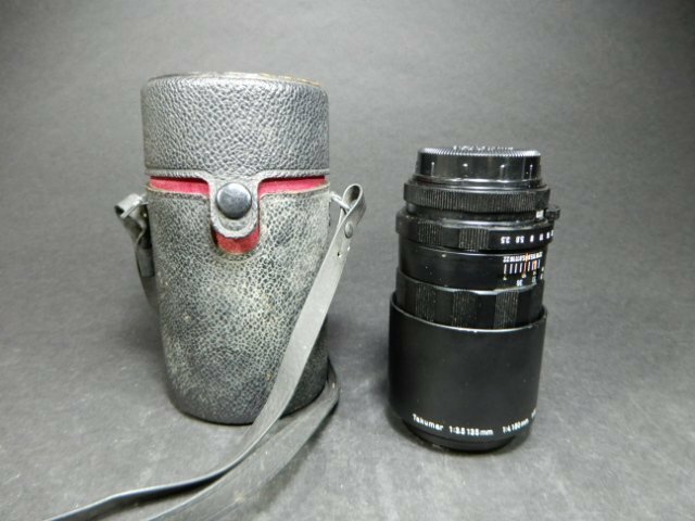 PENTAX　ペンタックス　ASAHI OPT CO　Super-Multi-Coated-Takumar　1:3.5/135mm　カメラ　レンズ　ケース付き　現状品　M-260