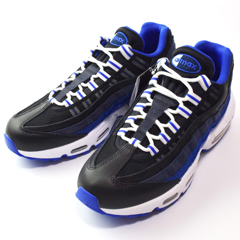 未使用 NIKE ナイキ AIR MAX 95 エアマックス 95 US8.5 26.5cm BLACK/WHITE-TEAM ROYAL-OBSIDIAN DM0011-006