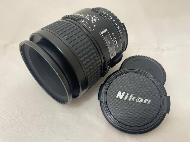 ◆動作品◆ Nikon ニコン Ai AF MICRO NIKKOR 60mm F2.8 1:2.8 AFレンズ　マイクロニッコール　♯2402261