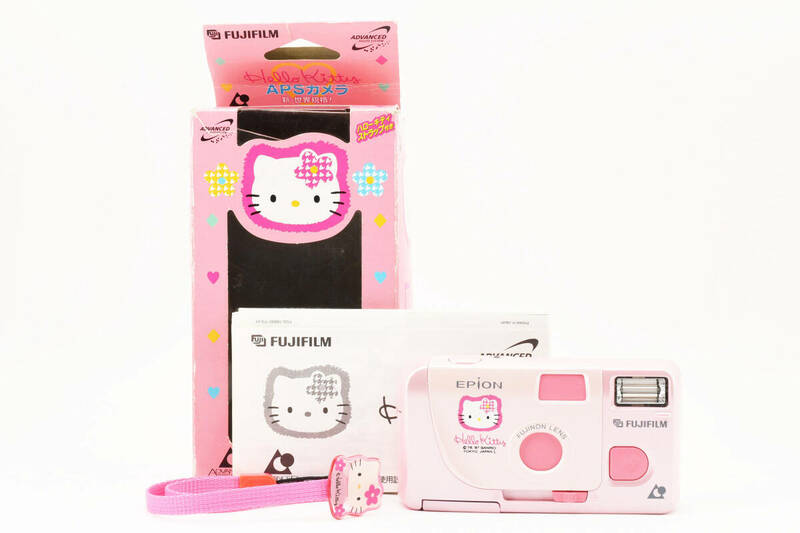【ジャンク品】Fujifilm epion Hello Kitty APS 富士フィルム エピオン ハローキティー コンパクト フィルム カメラ レア オールド