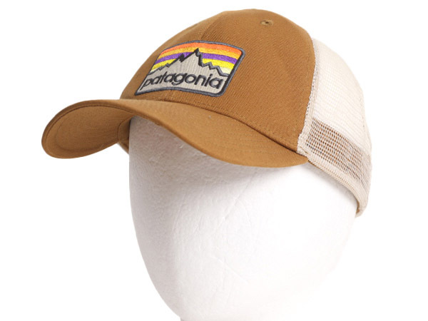 デッドストック パタゴニア ラインロゴ トラッカー ハット メンズ レディース / Patagonia 帽子 メッシュ ベースボール キャップ 2トーン