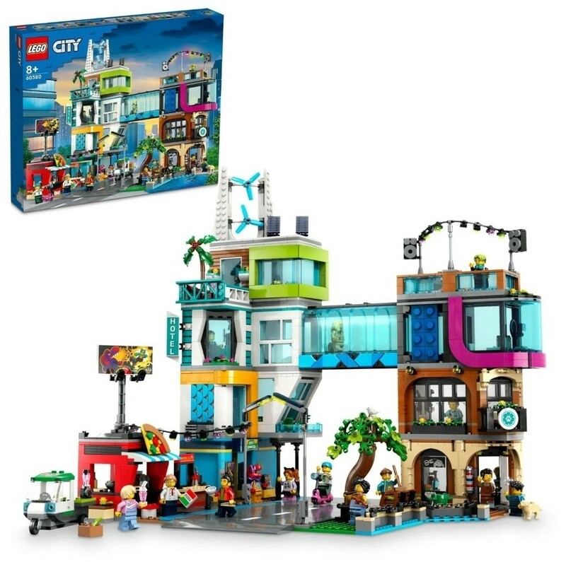 【新品】レゴ(LEGO) シティ ダウンタウン クリスマスギフト クリスマス 60380 おもちゃ ブロック プレゼント 街づくり 男の子 女の子 8歳 ~