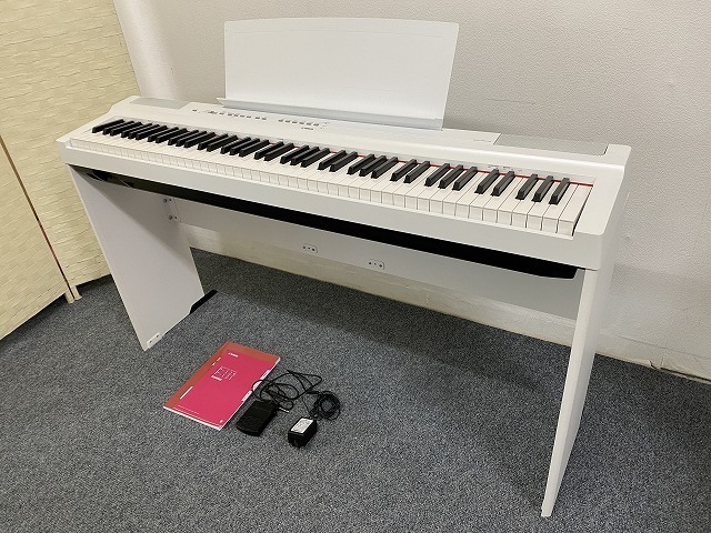 26491C2504）YAMAHA P-125 ホワイト 2021 電子ピアノ キーボード