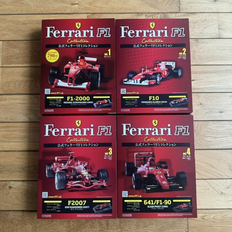 100台（vol.１〜１００）フェラーリ Ferrari アシェット 公式フェラーリF1 コレクション hachette 終わりなき挑戦「跳ね馬」の軌跡