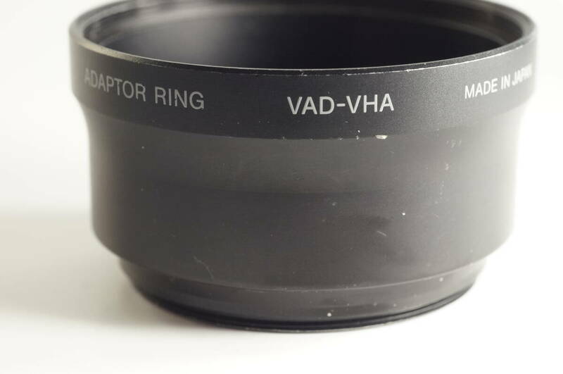 hiB★美品★SONY VAD-VHA adapter ring ソニー アダプターリング DSC-V3用