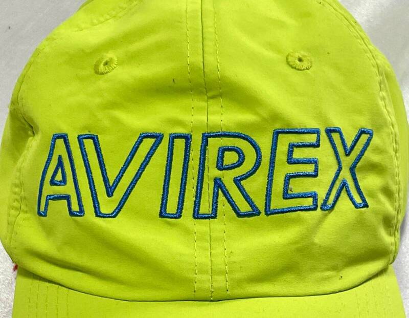 レア【AVIREX】アビレックス・ランニングキャップ・帽子・ジョギング・ウォーキング/ジムに