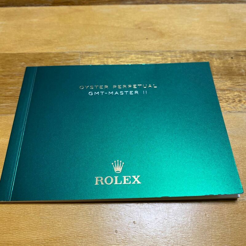 3680【希少必見】ロレックス ＧＭＴマスター冊子2022年度版 GMT-MASTER Rolex