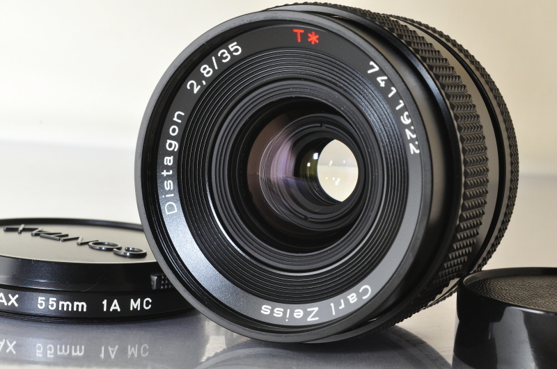 ★★極上品 CONTAX Carl Zeiss Distagon T* 35mm F2.8 MMJ Lens ♪♪#1916EX