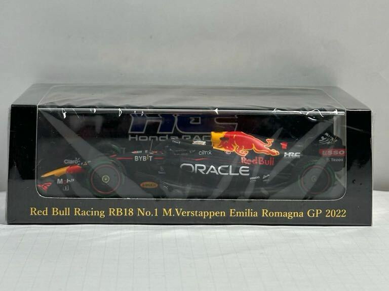 レッドブルホンダ F1 RB18 2022 エミリア・ロマーニャGP #1 M.フェルスタッペン鈴鹿サーキット現地入手品　新品