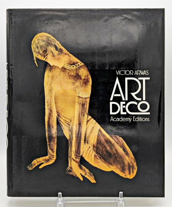 美品 コーヒーテーブルブック 洋書【アールデコ 作品集★ART DECO Academy Editions★VICTOR ARWAS Hardback 1980 第1版】