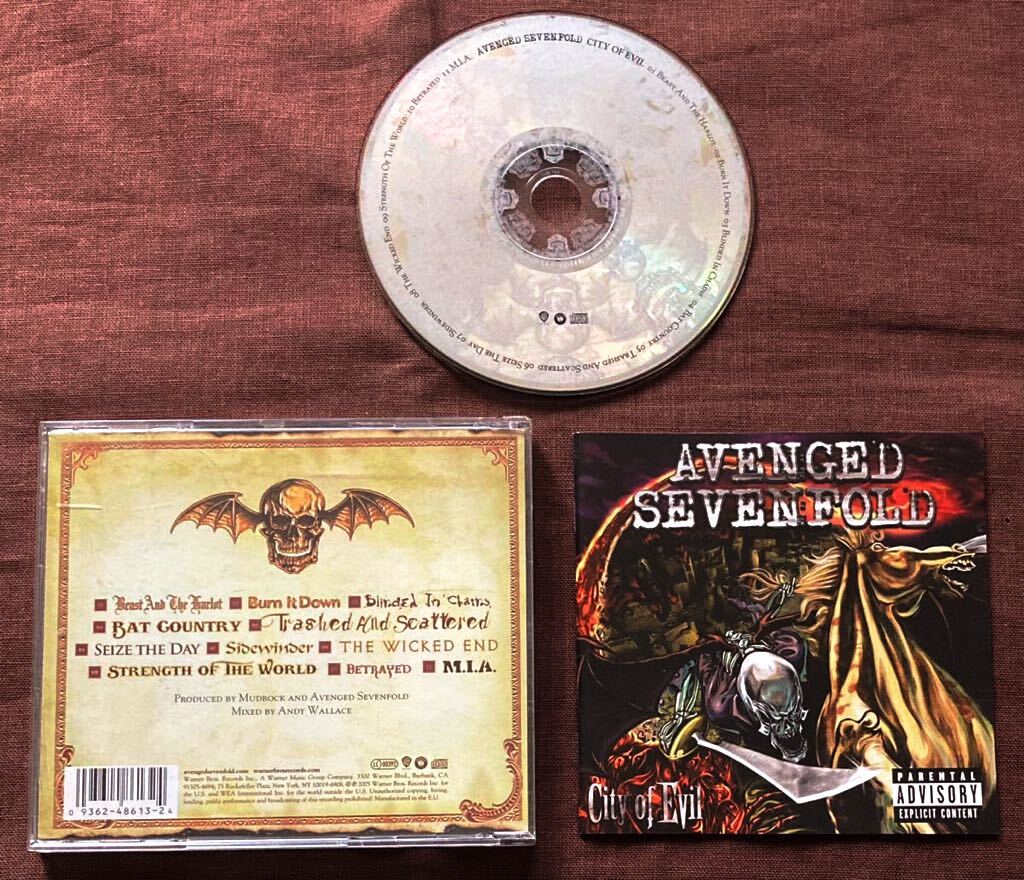 アヴェンジド・セヴンフォールド/シティ・オブ・イーヴル/シニスター・ゲイツ/M.シャドウズ/AVENGED SEVENFORD/HM/アメリカン・メタル2005