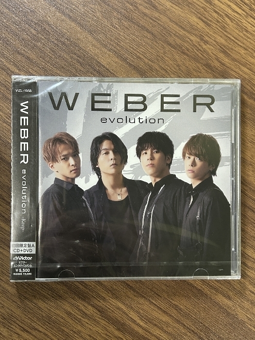 evolution [初回限定盤A -Keep-] [CD + DVD] ビクターエンタテインメント WEBER