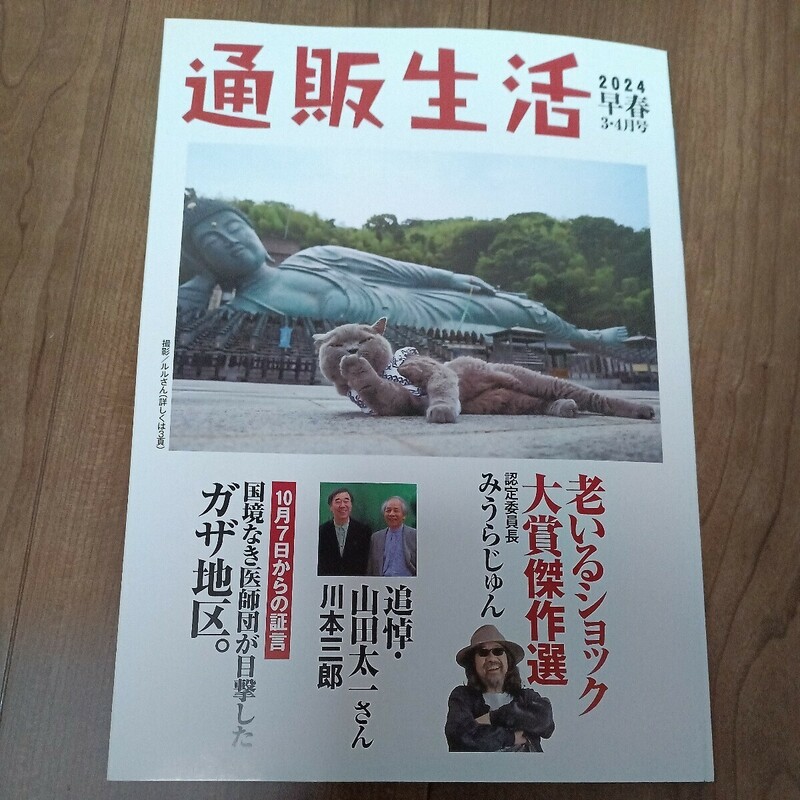 通販生活　2024早春3・4月号　No.288 最新号　カタログハウス 新品　定価350円 　みうらじゅん　安齋肇　