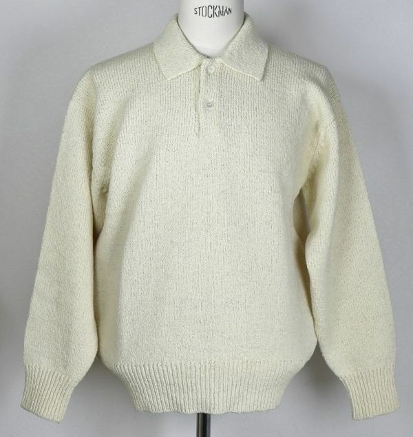 AD1988 COMME des GARCONS コムデギャルソンオム ウール ポロニット セーター sweater b7360