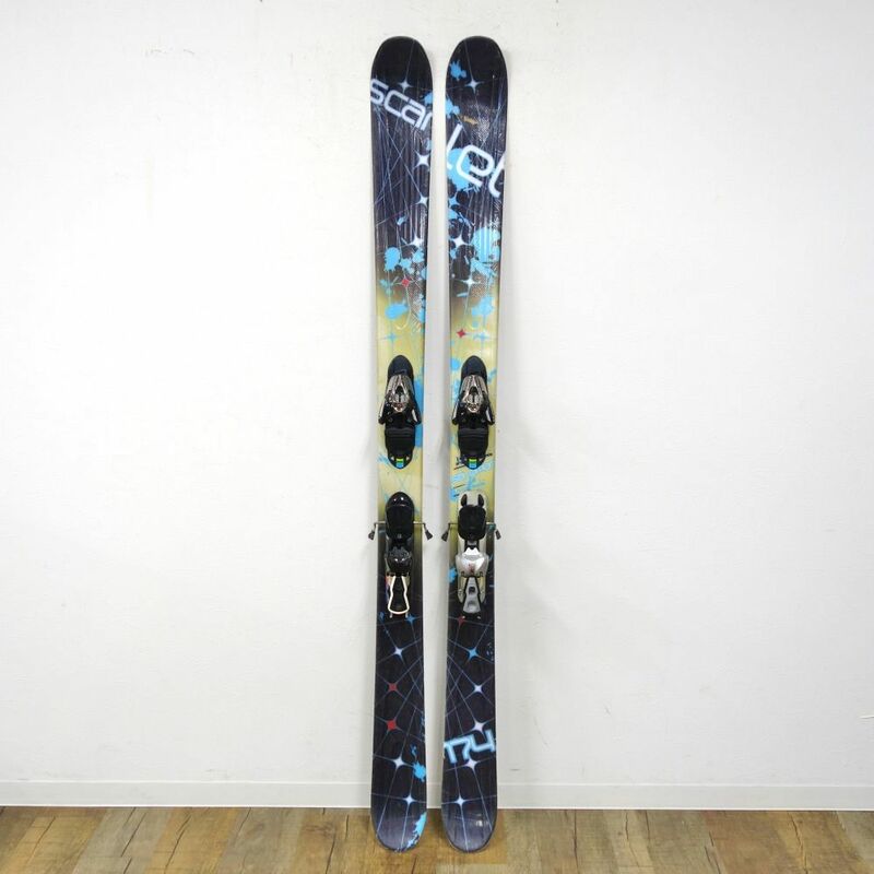 サロモン SALOMON Teneighty Scarlet 174cm センター95mm ビンディング 12Ti ゲレンデ スキー アウトドア cf03mt-rk26y05100