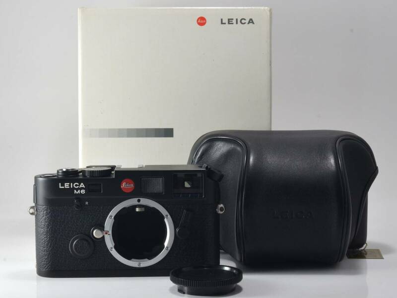 [美品☆大人気ロングセラーを記録] Leica (ライカ) M6 TTL 0.58 ボディ 元箱付! [保証] (52372)