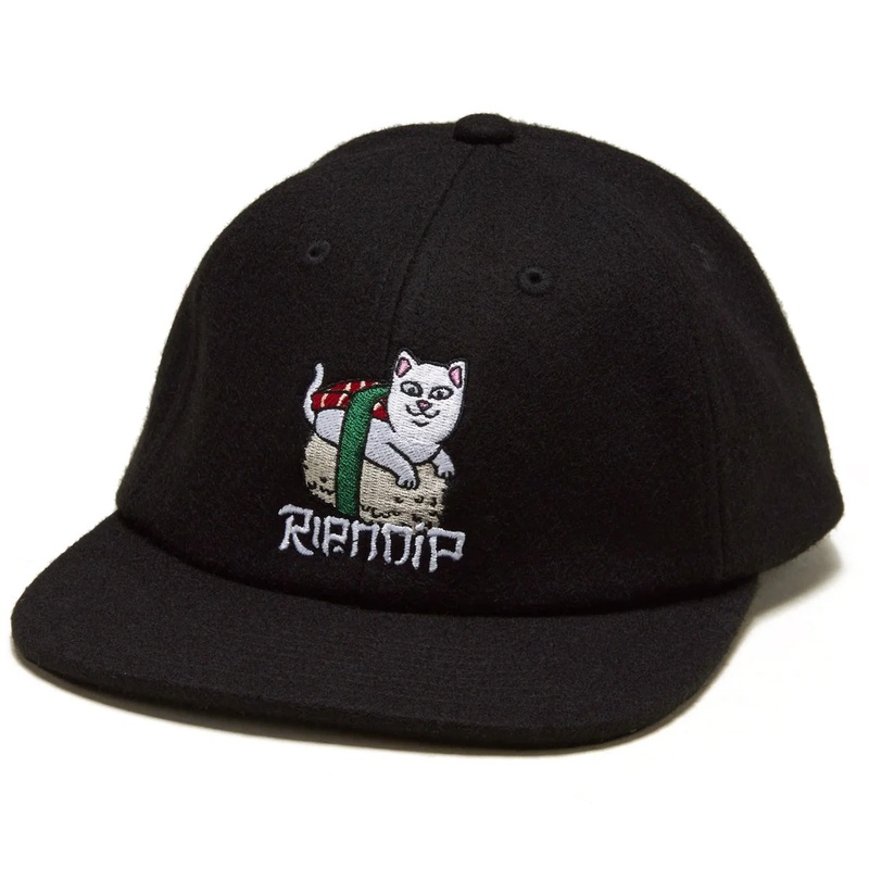 Ripndip Sushi Nerm Wool Strapback Hat Cap Black キャップ 