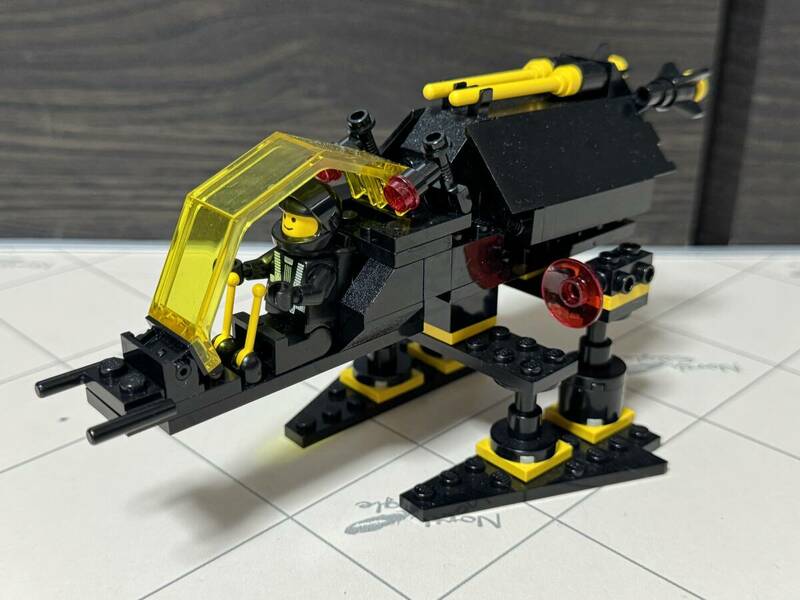 ★完品！「LEGO 6876 ブラックスター２号」★クラシックスペース オールドレゴ 宇宙シリーズ